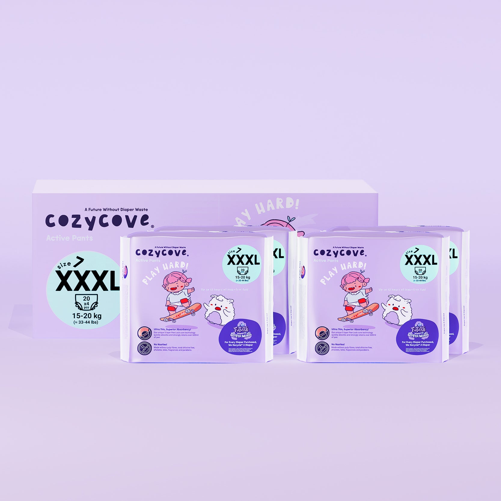 Play Hard Active Pull Up Pants Diapers