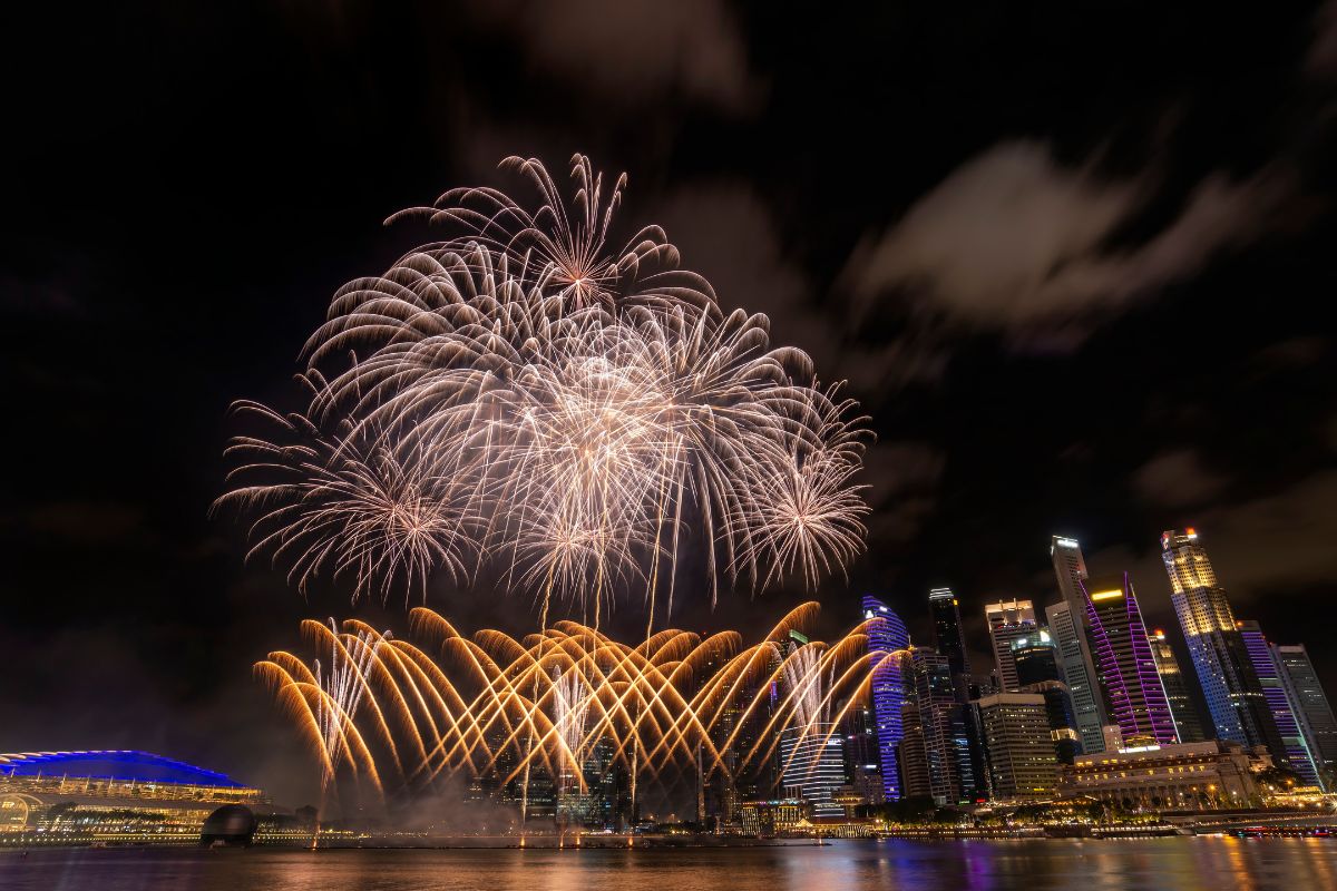 Singapore NDP Fireworks 2024