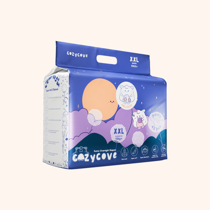Kumo: Overnight Baby Diapers Pants XXL 42pcs