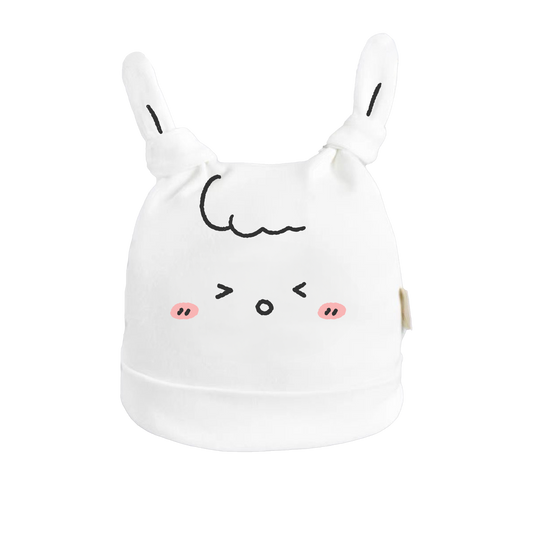 Cozycove Kumo baby hat with kumo character design