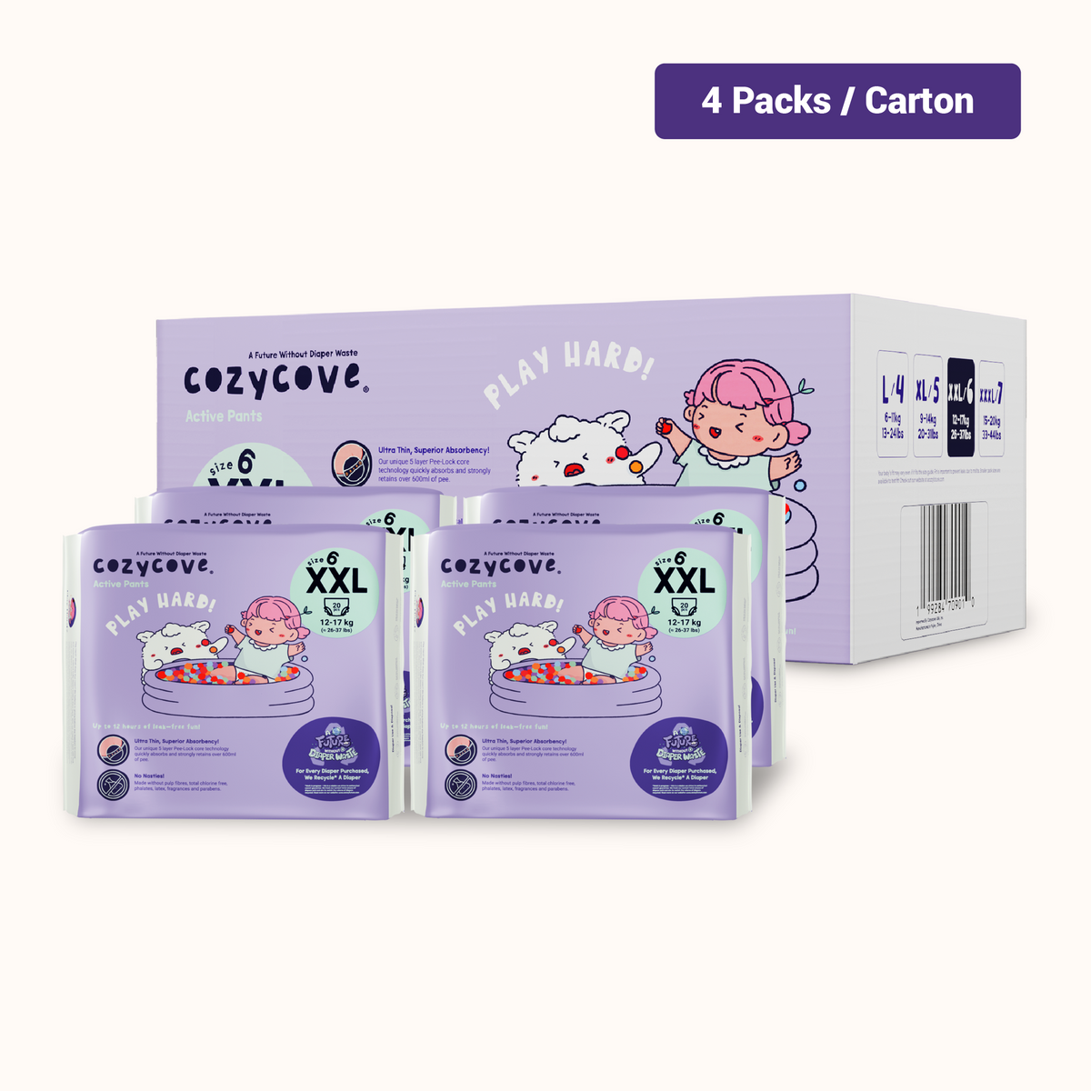Cozycove Diaper Carton